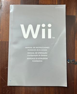 Nintendo Wii Console Nera