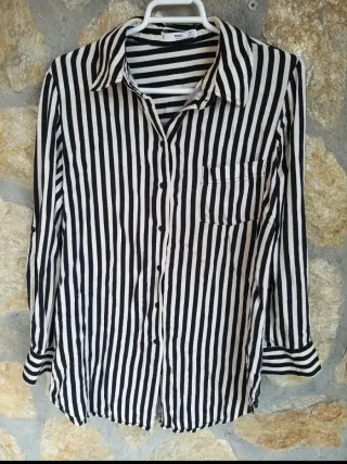 Camisa larga de Mango