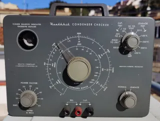 Heathkit C-3 Comprobador de Condensadores