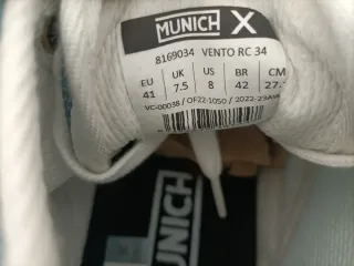 Munich VENTO Talla 41 Unisex ESTRENAR
