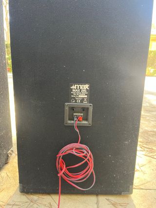 Altavoces MAX 215 (15) y Amplificador