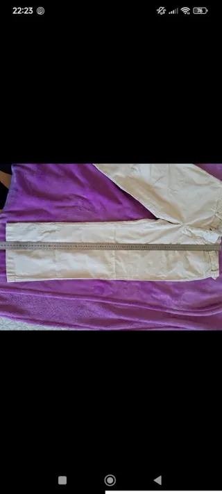 Pantalón beige hombre nuevo