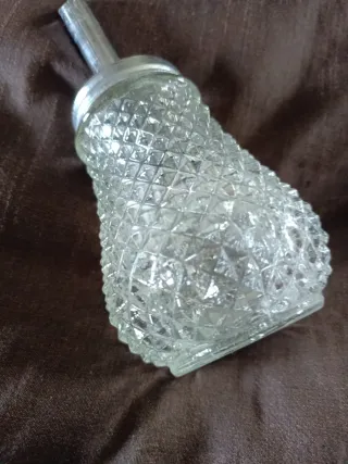 Dosatore zucchero in vetro e metallo