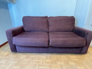 Sofá Cama marrón chocolate
