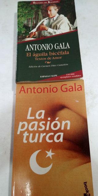Lote Antonio Gala 7 Libros