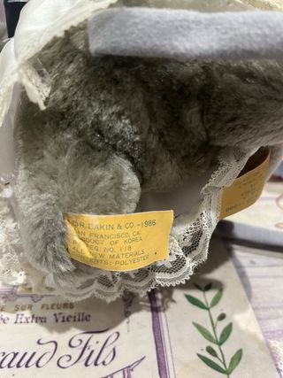 Pareja Novios Peluche Ratones Boda