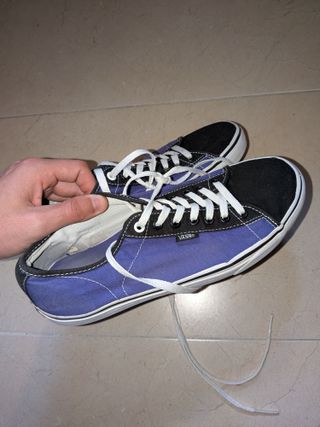 Vans Authentic Bicolor (Morado/Negro) - Talla 43