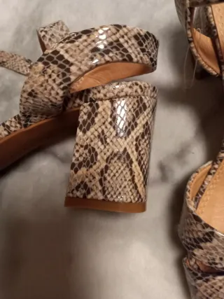 Sandalias Talla 36 Animal Print