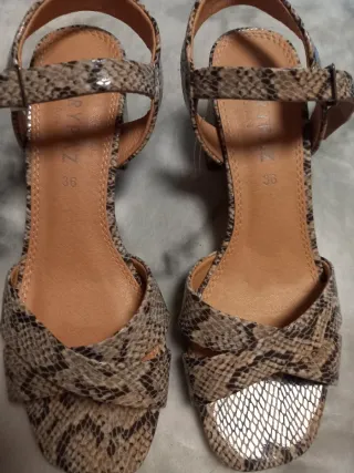 Sandalias Talla 36 Animal Print