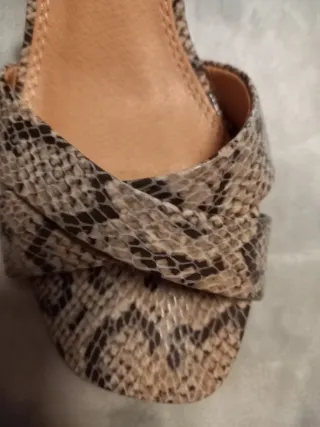 Sandalias Talla 36 Animal Print