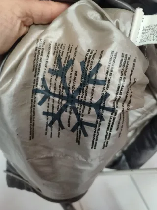 Chaqueta 80 % plumón 20 pluma Zara Talla M