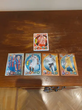 18 Cartas Futbol Adrenalyn 14-15