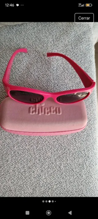 Gafas de sol marca  Chicco niña rosa