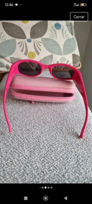 Gafas de sol marca  Chicco niña rosa
