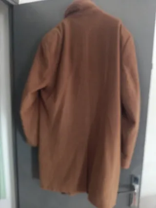 Abrigo Lana y Cashmere XXL Marrón