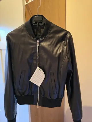 Cazadora bomber piel Street Leathers T. M