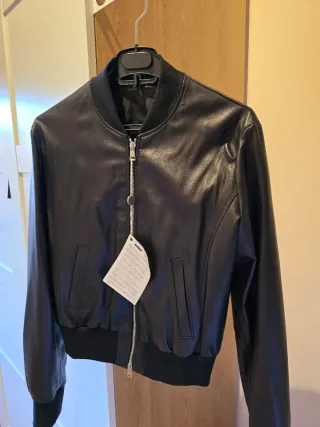 Cazadora bomber piel Street Leathers T. M