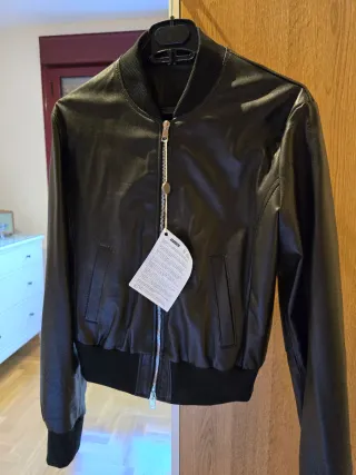Cazadora bomber piel Street Leathers T. M