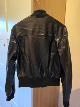 Cazadora bomber piel Street Leathers T. M