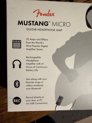 Fender Mustang Micro Amplificador Guitarra