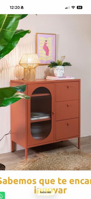 Aparador Tuco coral nuevo sin montar