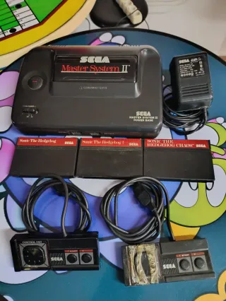 Sega Master System II Consola + Juegos