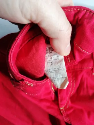 Pinocchietto rosso donna taglia 44