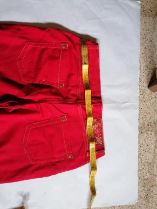 Pinocchietto rosso donna taglia 44