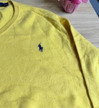 Maglione Polo Ralph Lauren Giallo Taglia L