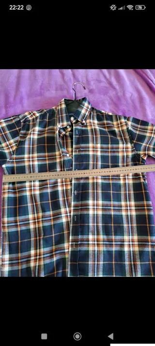 Camisa de cuadros LANGZI