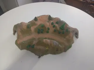 Puerto Ibertrén con abetos