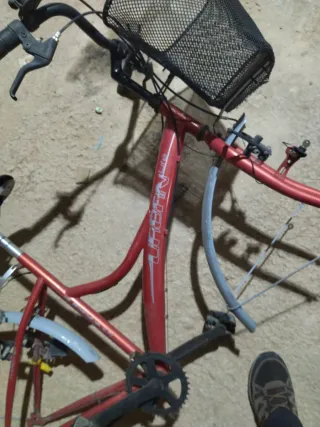 Cuadro Bicicleta Paseo Roja