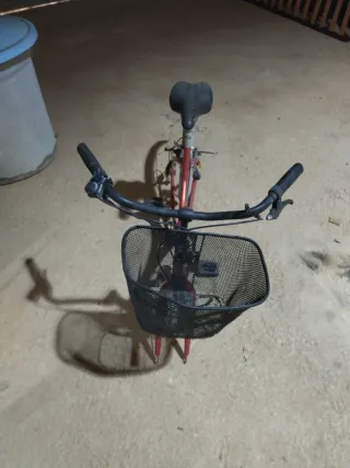 Cuadro Bicicleta Paseo Roja