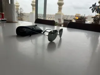 Gafas de Sol Ray-Ban Aviator Plateadas