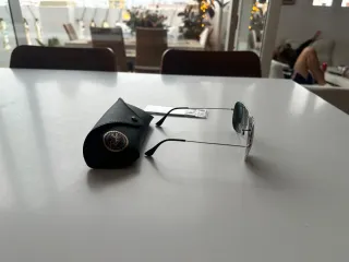 Gafas de Sol Ray-Ban Aviator Plateadas