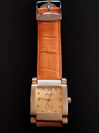 Reloj Parfois Cuadrado Correa Marrón
