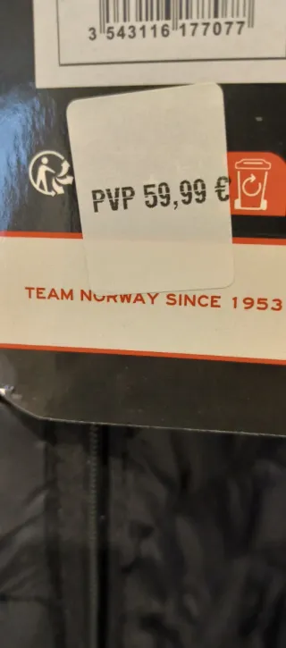 Plumas Geographical Norway Talla XXL