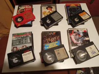 Lote 6 cintas Beta - Películas Varias