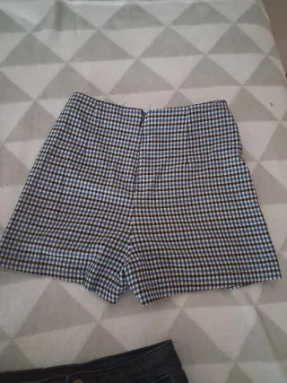 Pantalones cortos rosas de cintura alta