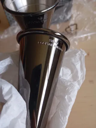 Jigger Cocktail Kingdom Gunmetal Black