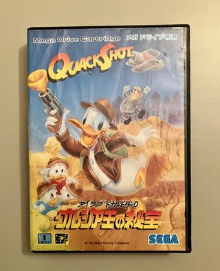 QuackShot - SEGA Mega Drive (Japón)
