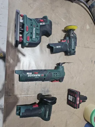 Conjunto Parkside 12V