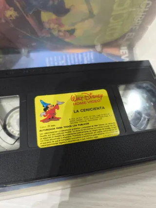 La Cenicienta VHS Clásicos Disney Español