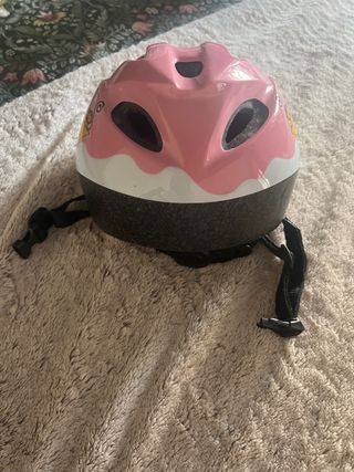 Casco infantil rosa XS 46-53 cm