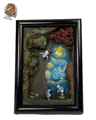 Figuras pintadas a mano, para exposición warhammer