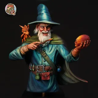 Figuras pintadas a mano, para exposición warhammer