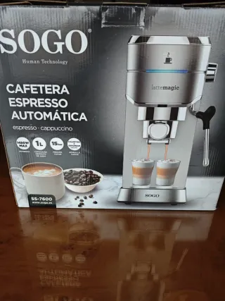 Cafetera Espresso Automática SOGO