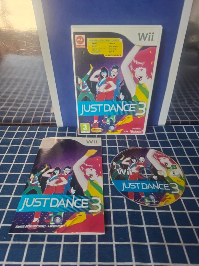🇪🇸Wii JUST DANCE 3 ORIGINAL COMPLETO