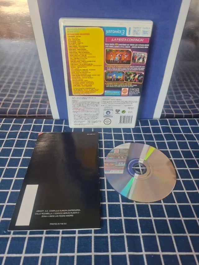 🇪🇸Wii JUST DANCE 3 ORIGINAL COMPLETO