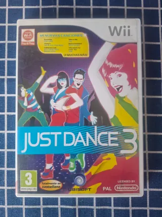 Wii JUST DANCE 3 ORIGINAL COMPLETO